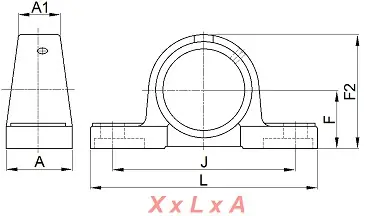 Tani Oprawa samonastawna żeliwna P212 SNR